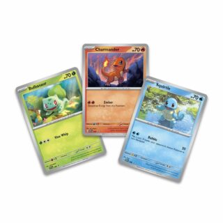 Pack Bulbasaur SVP046 + Charmander SVP047 + Squirtle SVP048 - Promo - Inglés (3 cartas)