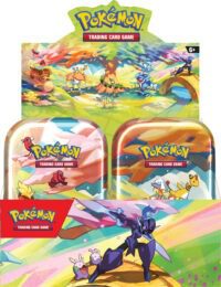 Case sellado Vibrant Paldea Mini Tin - Inglés (10 unidades)  [OFERTAS INAUGURACIÓN]