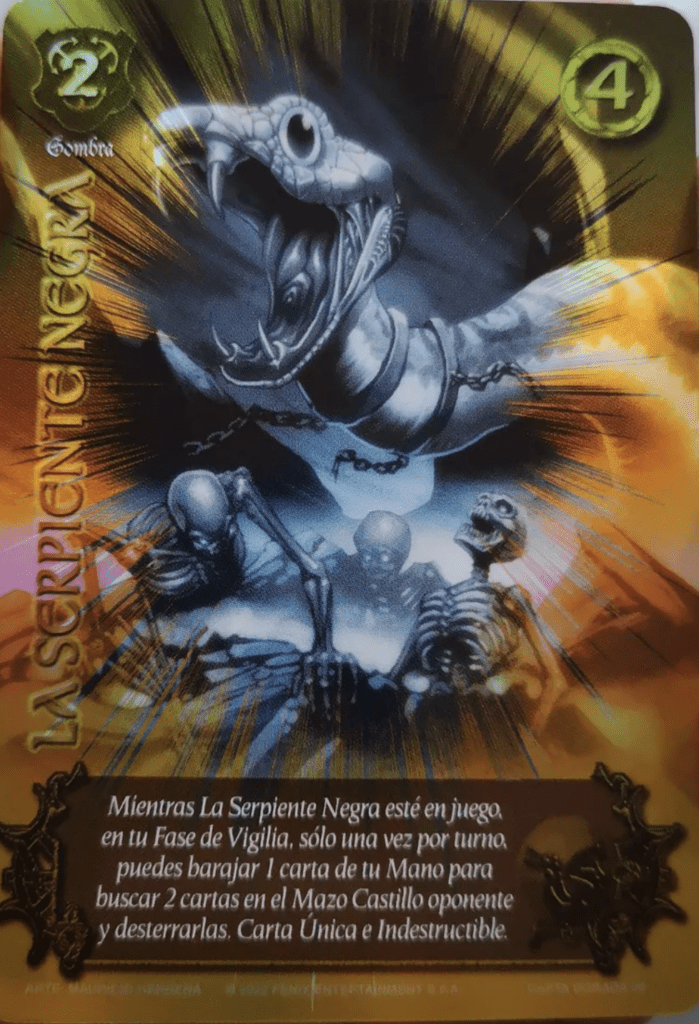 La Serpiente Negra- Carta Dorada 09