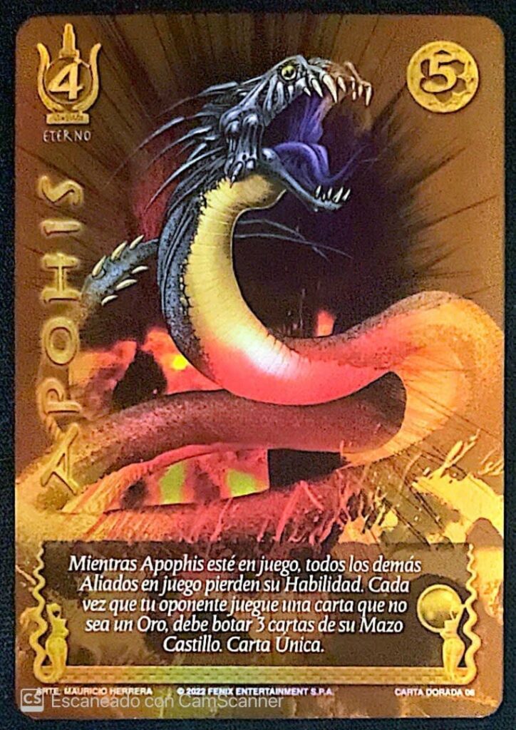 Apophis - Carta Dorada 06