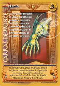 Garras de Bronce 66/236