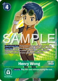 Henry Wong (Reprint) - EX2-061 R