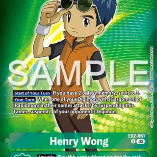 Henry Wong (Reprint) - EX2-061 R