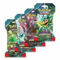 1x Sleeved Booster Pack Twilight Masquerade - Inglés