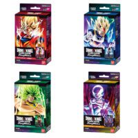Pack 4x Starter Deck Dragon Ball Fusion World (FS01, FS02, FS03, FS04) 1 de cada uno