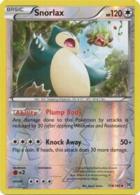Snorlax - 118/162 - Uncommon Reverse Holo - Inglés
