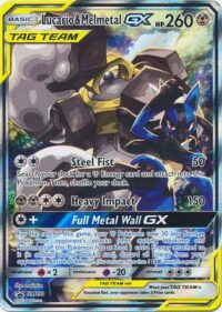 Lucario & Melmetal GX - SM192 - Alternate Art Promo - Español