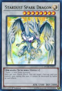 Stardust Spark Dragon - DUDE-EN012 - Ultra Rare 1st Edition - Español