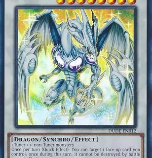 Stardust Spark Dragon - DUDE-EN012 - Ultra Rare 1st Edition - Español