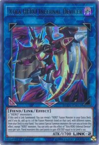 Xtra HERO Infernal Devicer - DUOV-EN013 - Ultra Rare 1st Edition - Español