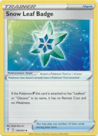 Snow Leaf Badge - 159/203 - Uncommon - Inglés