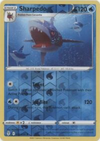 Sharpedo - 036/203 - Rare Reverse Holo - Inglés