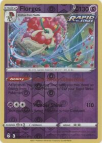 Florges - 073/203 - Holo Rare Reverse Holo - Inglés