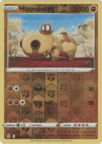 Hippopotas - 084/203 - Common Reverse Holo - Inglés