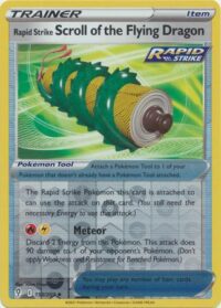 Rapid Strike Scroll of the Flying Dragon - 153/203 - Uncommon Reverse Holo - Inglés