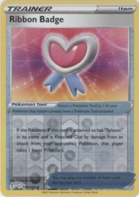 Ribbon Badge - 155/203 - Uncommon Reverse Holo - Inglés