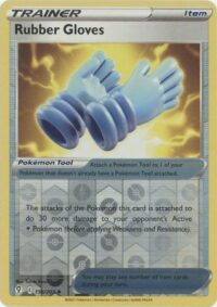 Rubber Gloves - 156/203 - Uncommon Reverse Holo - Inglés