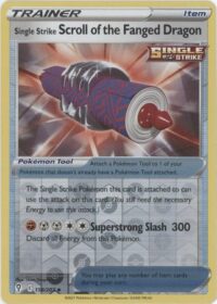 Single Strike Scroll of the Fanged Dragon - 158/203 - Uncommon Reverse Holo - Inglés