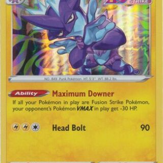 Toxtricity - 108/264 - Holo Rare - Inglés