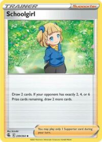 Schoolgirl - 239/264 - Uncommon - Inglés
