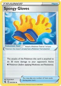 Spongy Gloves - 243/264 - Uncommon - Inglés
