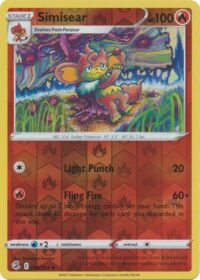 Simisear - 038/264 - Uncommon Reverse Holo - Inglés