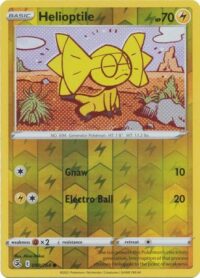 Helioptile - 098/264 - Common Reverse Holo - Inglés