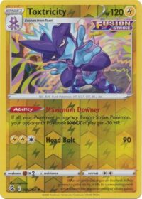Toxtricity - 108/264 - Holo Rare Reverse Holo - Inglés