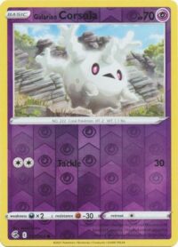 Galarian Corsola - 117/264 - Common Reverse Holo - Inglés