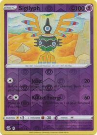 Sigilyph - 123/264 - Common Reverse Holo - Inglés