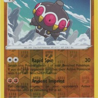 Claydol - 145/264 - Rare Reverse Holo - Inglés