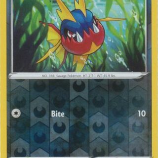 Carvanha - 162/264 - Common Reverse Holo - Inglés