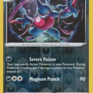 Toxicroak - 166/264 - Rare Reverse Holo - Inglés