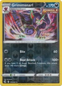 Grimmsnarl - 178/264 - Holo Rare Reverse Holo - Inglés