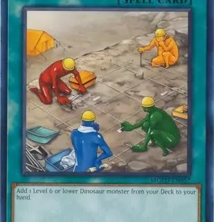 Fossil Dig - MGED-EN057 - Rare 1st Edition - Inglés