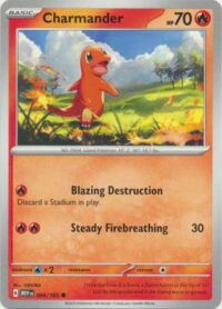 Charmander - 004/165 - Common - Inglés