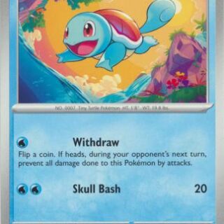 Squirtle - 007/165 - Common - Inglés