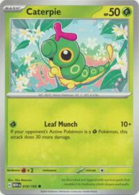 Caterpie - 010/165 - Common - Inglés