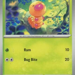 Weedle - 013/165 - Common - Inglés