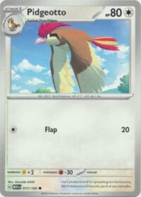 Pidgeotto - 017/165 - Common - Español