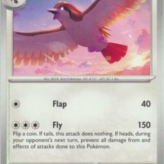 Pidgeot - 018/165 - Uncommon - Inglés