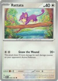 Rattata - 019/165 - Common - Inglés