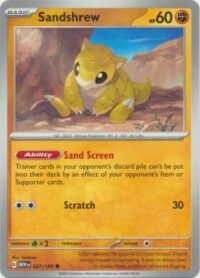 Sandshrew - 027/165 - Common - Inglés