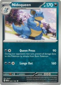 Nidoqueen - 031/165 - Uncommon - Inglés