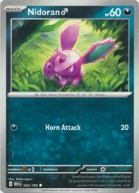 Nidoran - 032/165 - Common - Inglés