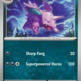 Nidorino - 033/165 - Uncommon - Inglés