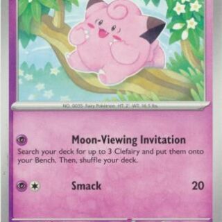 Clefairy - 035/165 - Common - Inglés