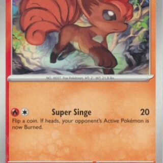 Vulpix - 037/165 - Common - Inglés