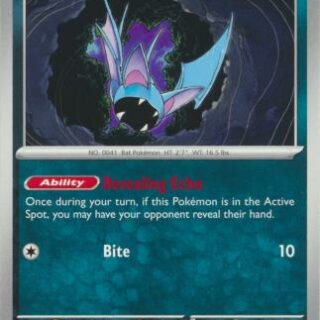 Zubat - 041/165 - Common - Inglés