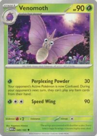 Venomoth - 049/165 - Uncommon - Inglés